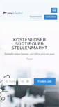 Mobile Screenshot of jobsinsuedtirol.com